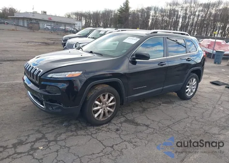 2017 Jeep Cherokee Limited 4X4 из США, поврежденный, VIN 1C4PJMDS8HW665980